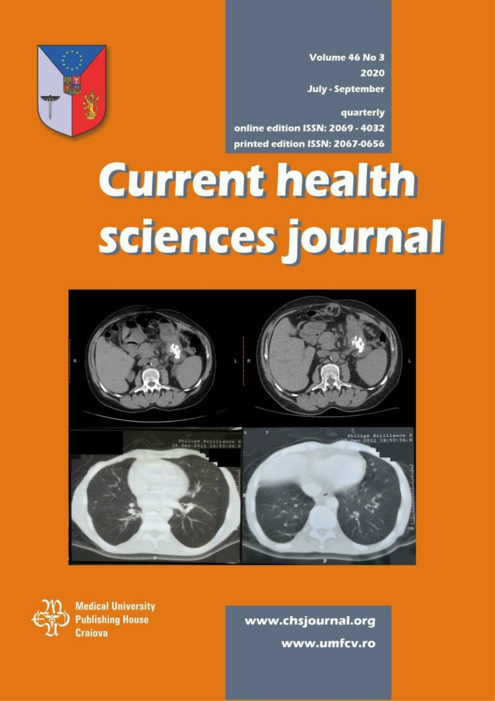Current Health Sciences Journal, vol. 46 no. 3, 2020